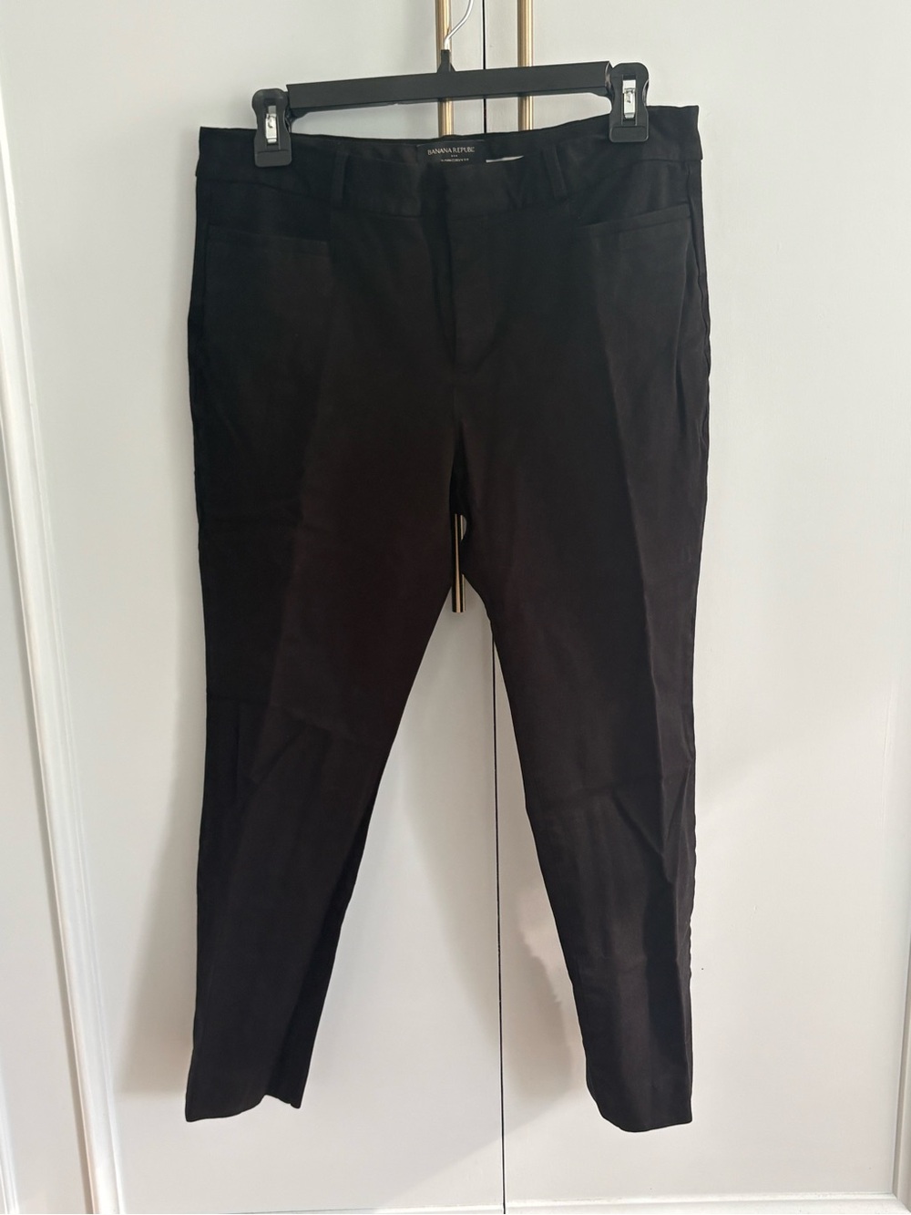 Banana Republic Men’s Black Dress Pants - Modern Tapered Fit